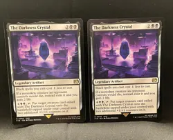 🌑 2x The Darkness Crystal #96 – MTG Final Fantasy Rare Non-Foil NM 🌑 - Image 1