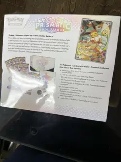 Pokemon Scarlet & Violet Prismatic Evolutions Elite Trainer Box ETB Sealed New - Image 3