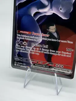 Team Rockets MewTwo Ex 281/217 SIR Ascended Heroes NM / Mint PACK FRESH Pokemon - Image 3