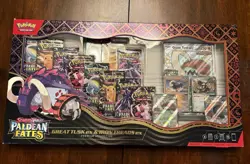Pokemon TCG Paldean Fates Great Tusk ex & Iron Treads ex Premium Collection |NEW - Image 1
