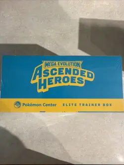Pokemon TCG Ascended Hero’s Pokemon Center Elite Trainer Box Sealed - Image 2