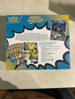 Pokemon TCG Ascended Hero’s Pokemon Center Elite Trainer Box Sealed - Image 3