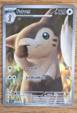 Furret 168/159 Journey Together Holo Pokemon Card - Image 1