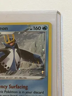 EMPOLEON Pokemon TCG Brilliant Stars Rare Cosmos Holo Card 037/172 near MINT ** - Image 3