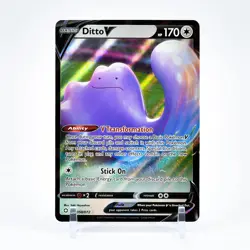 Ditto V - 050/072 Shining Fates Ultra Rare Pokemon - NM/MINT - Image 1