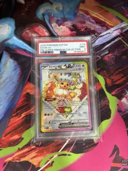 Pokemon SVP en Eevee EX 2025 Super Premium Collection 174 PSA 9 Mint - Image 1