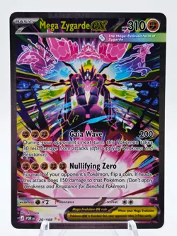 Mega Zygarde ex 120/088 Pokemon TCG Perfect Order Special Illustration Rare NM - Image 1