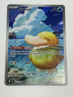 Pokemon TCG Psyduck 226/217 Illustration Rare Near Mint Ascended Heroes English - Image 1