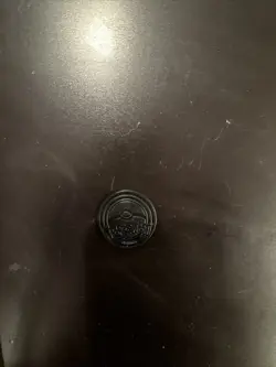 Pokemon CHANSEY Silver/Holo Plastic COIN - Image 2