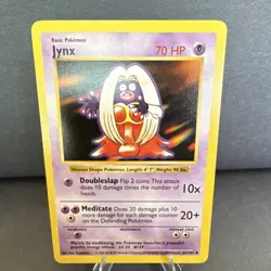 Pokemon TCG Jynx Base Set (Shadowless) 31/102 70 HP Uncommon Regular - Image 1
