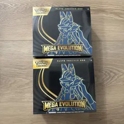 Lot Of 2 🔥Pokemon Mega Evolution Elite Trainer Box Lucario ETB🔥 - Image 1
