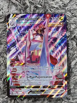 Pokemon Duraludon VMAX Silver Tempest Trainer Gallery NM Holo TG21/30 (MINT) - Image 1