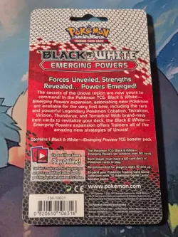 Pokemon Black & White - Emerging Powers - Booster Pack - Sealed - Image 2