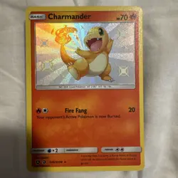 Charmander SV6/SV94 Shiny Holo Rare Hidden Fates Pokemon TCG - Image 1