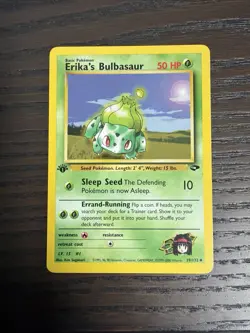 Pokemon TCG Erika’s Bulbasaur Gym Challenge 1st Edition Uncommon 39/132 - Image 1