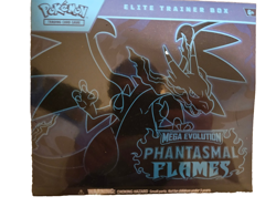Pokemon TCG Phantasmal Flames Elite Trainer Box Unopened Factory Sealed - Image 1