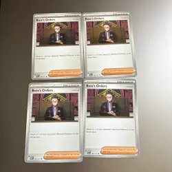 4x Boss's Orders [Corbeau] 183/217 ME: Ascended Heroes (ASC) Pokemon Playset x4 - Image 1