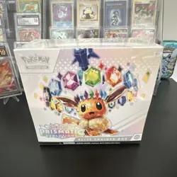 Pokemon Scarlet & Violet Prismatic Evolutions Elite Trainer Box Eevee - Image 1