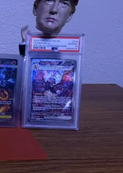 2024 POKEMON PAF EN-PALDEAN FATES SPECIAL ILLUSTRATION RARE CHARIZARD EX PSA 10 - Image 1