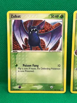 Pokemon Tcg Zubat 88/113 & Golbat 43/113 2005 EX Delta Species Non Holo - Image 2