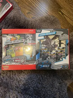 *4x LOT* Pokemon Black Bolt & White Flare Binder + Poster Collection *Sams Club* - Image 2