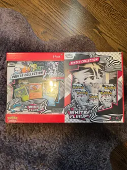*4x LOT* Pokemon Black Bolt & White Flare Binder + Poster Collection *Sams Club* - Image 4