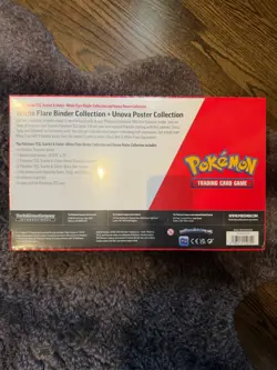 *4x LOT* Pokemon Black Bolt & White Flare Binder + Poster Collection *Sams Club* - Image 5