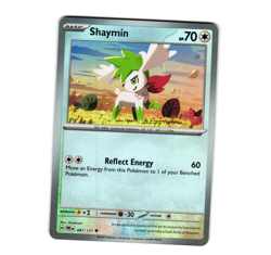 Pokemon Shaymin (Poke Ball Pattern) 087/131 SV: Prismatic Evolutions NM - Image 1