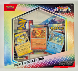 Pokemon TCG Prismatic Evolutions Poster Collection Factory Sealed NEW - Image 1