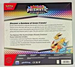 Pokemon TCG Prismatic Evolutions Poster Collection Factory Sealed NEW - Image 2