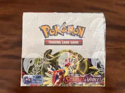 Pokemon Scarlet & Violet Booster Box Factory Sealed 36 Packs SV01 Base Set - Image 1