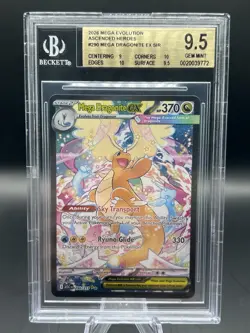 BGS 9.5 2026 Pokemon SIR Mega Dragonite Ex 290/217 Ascended Heroes - Image 1
