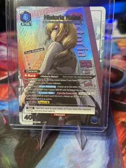 Union Arena TCG Attack On Titan - Historia Reiss AOT-1-022 (SR) Alternate Art - Image 1
