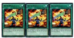 Yugioh- 3X Draw Muscle - Rare - 1st Edition - NECH-EN057 - Near Mint - Image 1