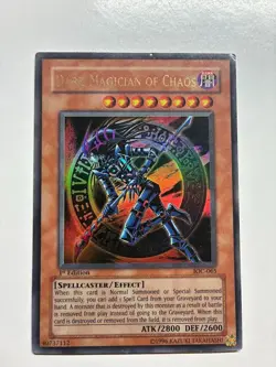 USA Seller Yugioh Dark Magician of Chaos IOC-065 Ultra Rare 1st Edition MP - Image 1