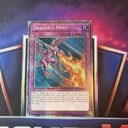 Dragon's Mind RA05-EN082 Starlight Rare Near Mint 1st Edition Yugioh - Image 1