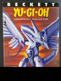 Beckett Yu-Gi-Oh Collector #13 - Blue Eyes Shining Dragon cover (damaged) - Image 1