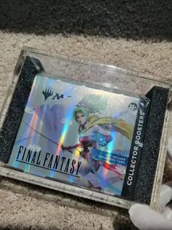 Mtg Final Fantasy Collector Booster Display Box NO REAL CARDS. FOR DISPLAY ONLY - Image 1