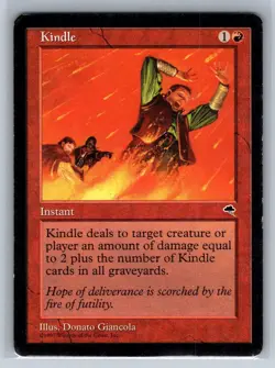 Magic the Gathering MTG Kindle (184) Tempest - Image 1