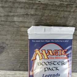 Magic The Gathering MTG Legends Factory Sealed Booster Pack 1994 Unsearched - Image 3