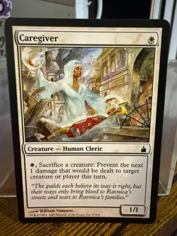 MTG Magic the Gathering Ravnica: City of Guilds Caregiver - Image 1
