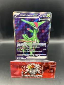 Iron Leaves EX 186/162 Near Mint Ultra Rare Holofoil Temporal Forces Pokemon - Image 1