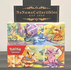 Pokemon Scarlet & Violet Prismatic Evolutions Mini Tin 8 Tin Display New - Image 1