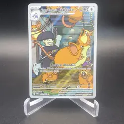 Pokemon - 202/182 - Team Rocket's Raticate - Destined Rivals - Image 1