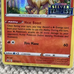 Rapidash SWSH270 Silver Tempest Pokemon Promo Build & Battle Deck Stamped SEALED - Image 2