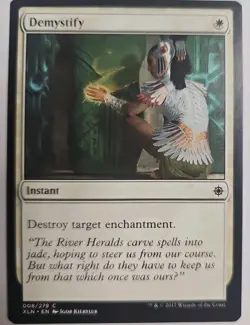 MTG Magic The Gathering Card Demystify Instant White Ixalan 2017 - Image 1