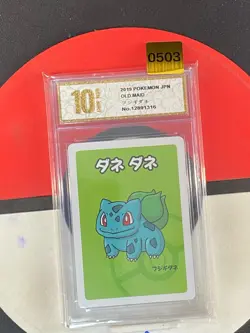 Pokemon Bulbasaur 2019 Old Maid Japanese Grade10 - Image 1