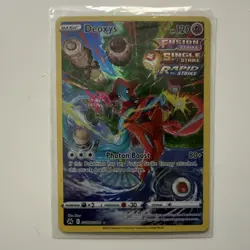Pokemon Deoxys GG12/GG70 SWSH Crown Zenith Galarian Gallery Ultra Rare Holo - Image 1
