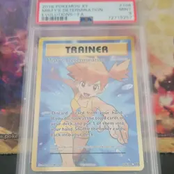 Pokemon Misty's Determination Evolutions 108/108 Full Art Holo PSA 9 2016 - Image 1