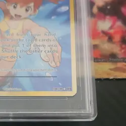 Pokemon Misty's Determination Evolutions 108/108 Full Art Holo PSA 9 2016 - Image 5